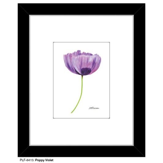 Poppy Violet, Print (#8415A)