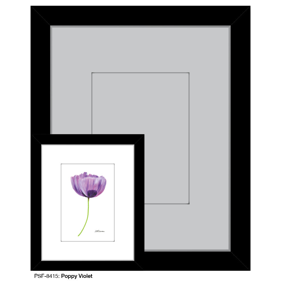 Poppy Violet, Print (#8415A)