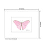 Pretty in Pink Butterfly, Print (#8676H)
