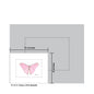 Pretty in Pink Butterfly, Print (#8676H)