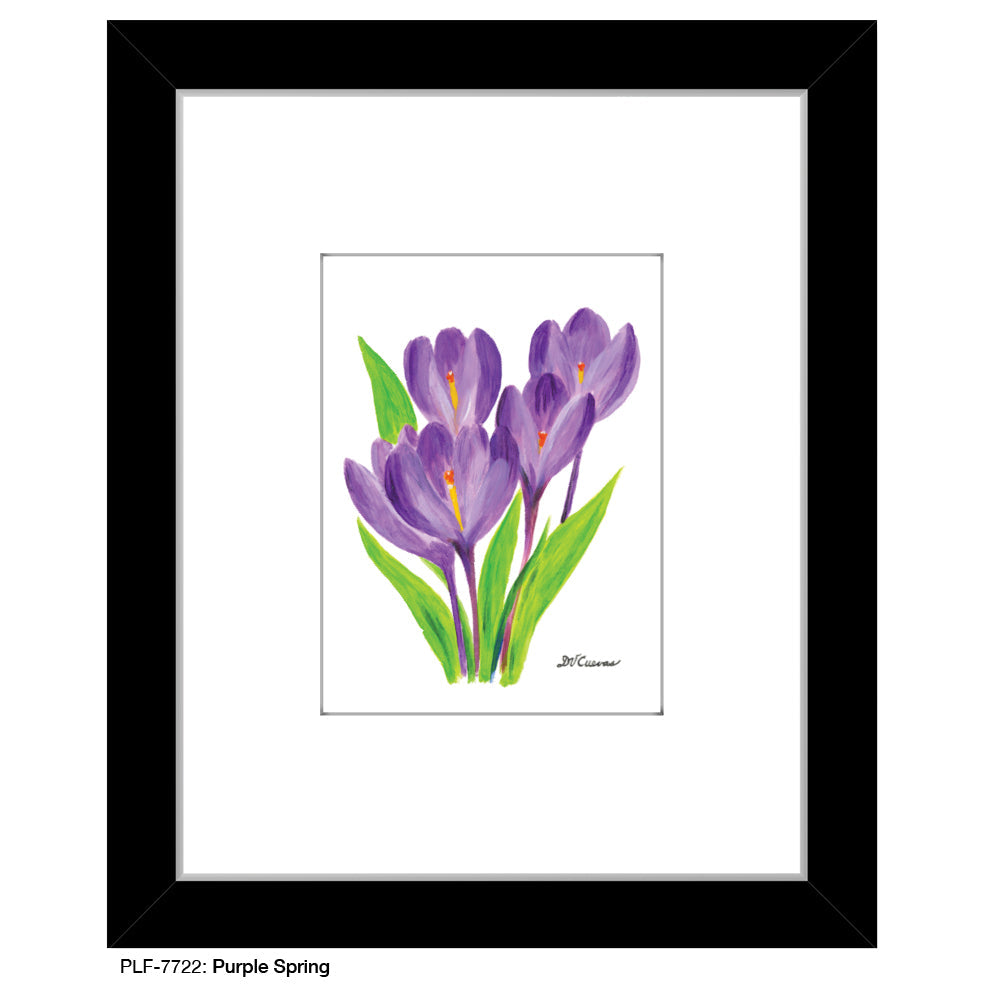 Purple Spring, Print (#7722A)