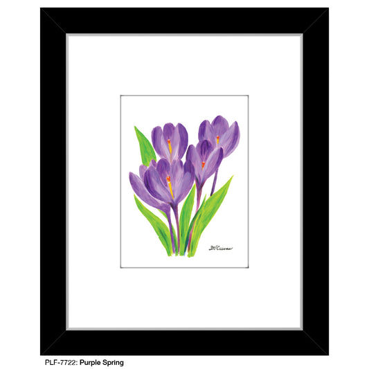 Purple Spring, Print (#7722A)