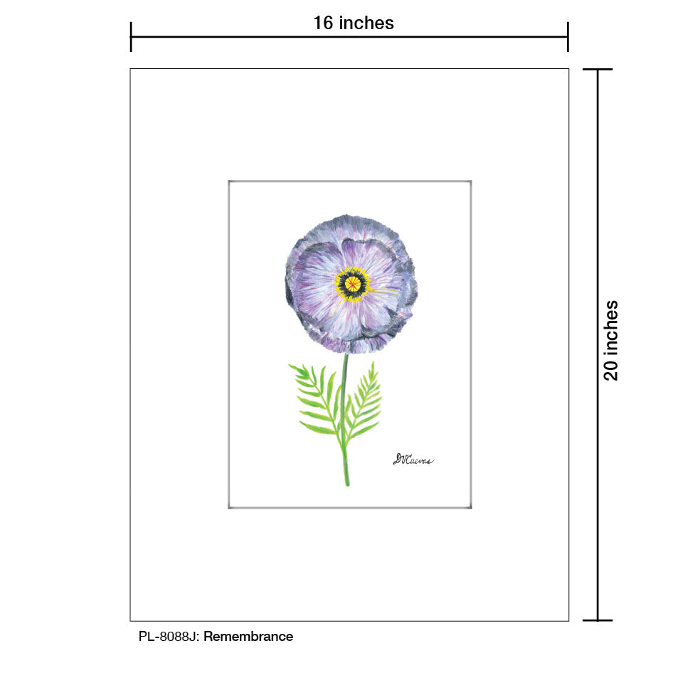 Remembrance, Print (#8088J)