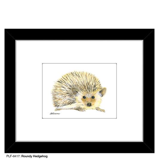 Roundy Hedgehog, Print (#8417D)