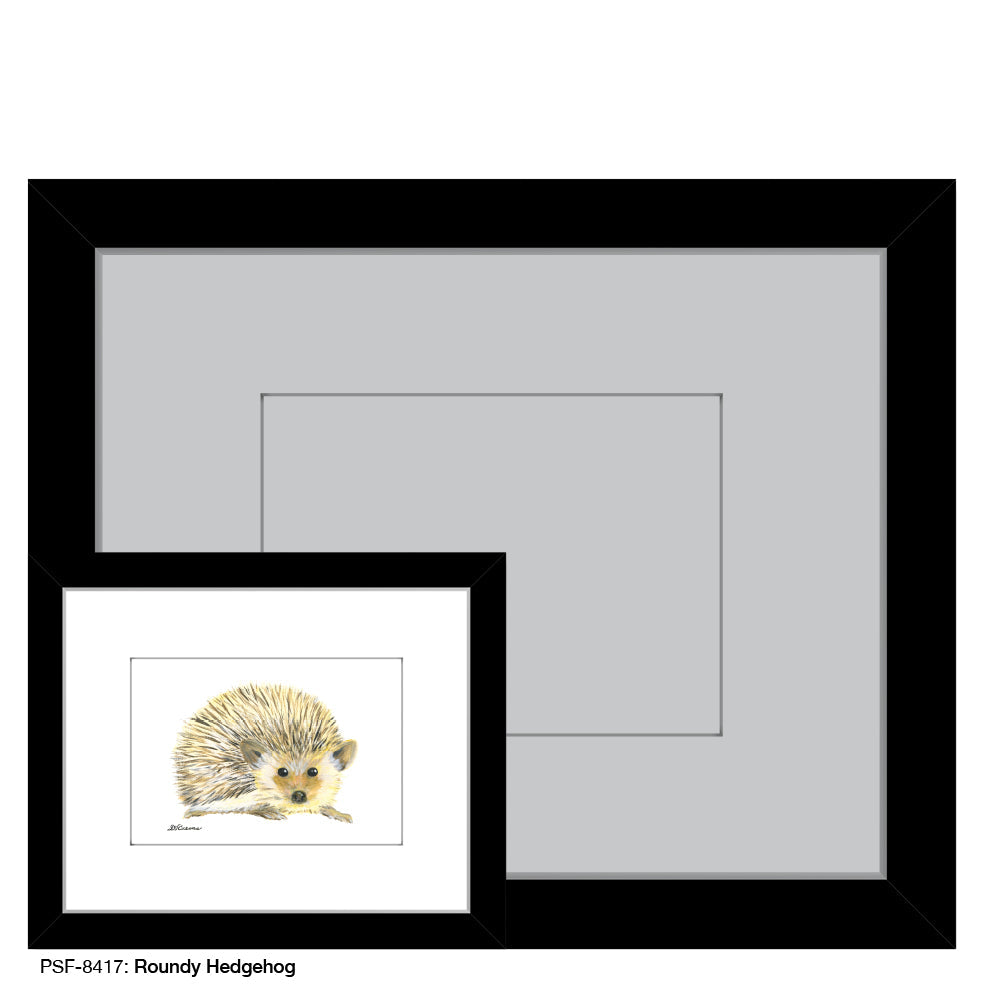 Roundy Hedgehog, Print (#8417D)