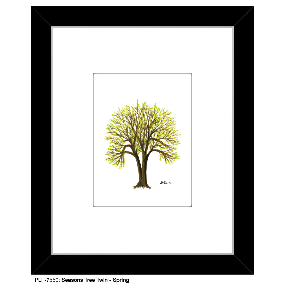 Seasons Tree Twin, Print (#7550A)