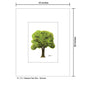 Seasons Tree Twin, Print (#7551B)