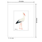 Stork, Print (#7308B)