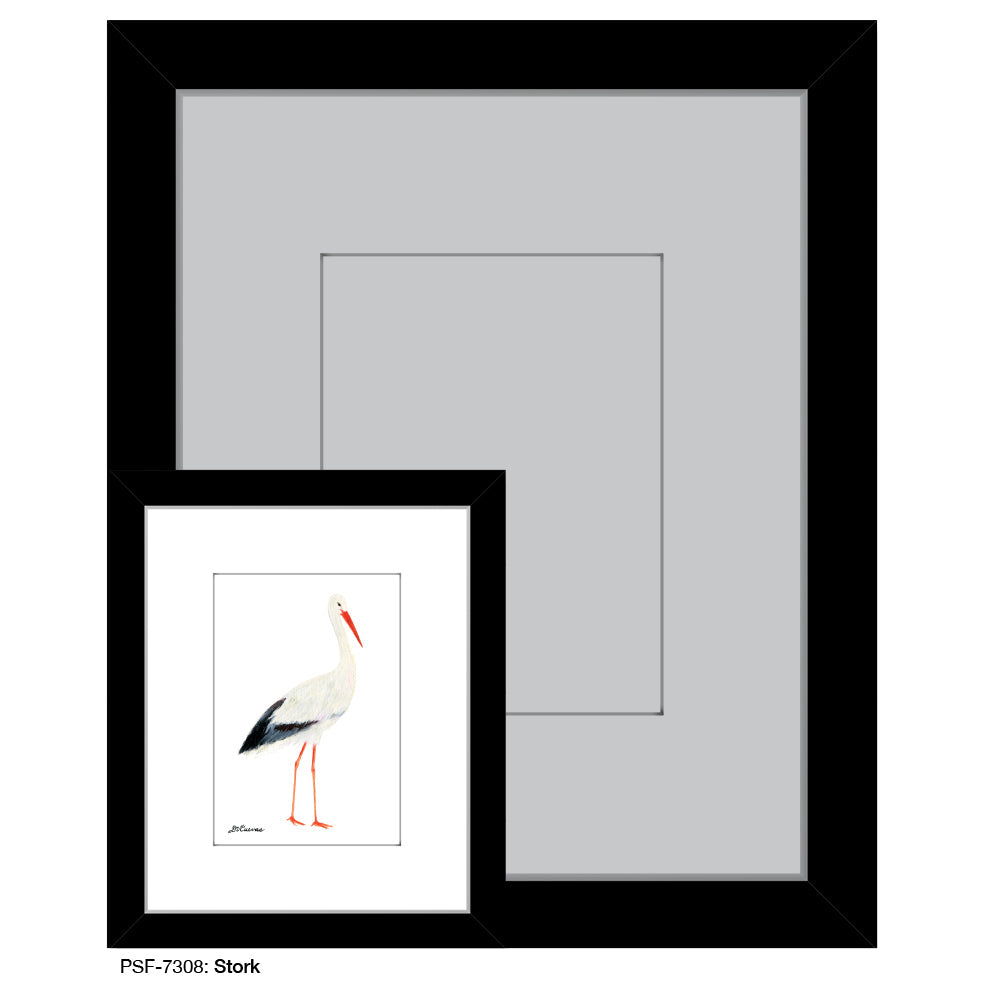 Stork, Print (#7308B)