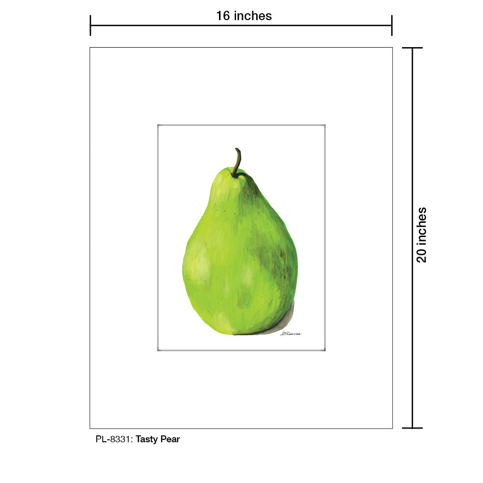 Tasty Pear, Print (#8331A)
