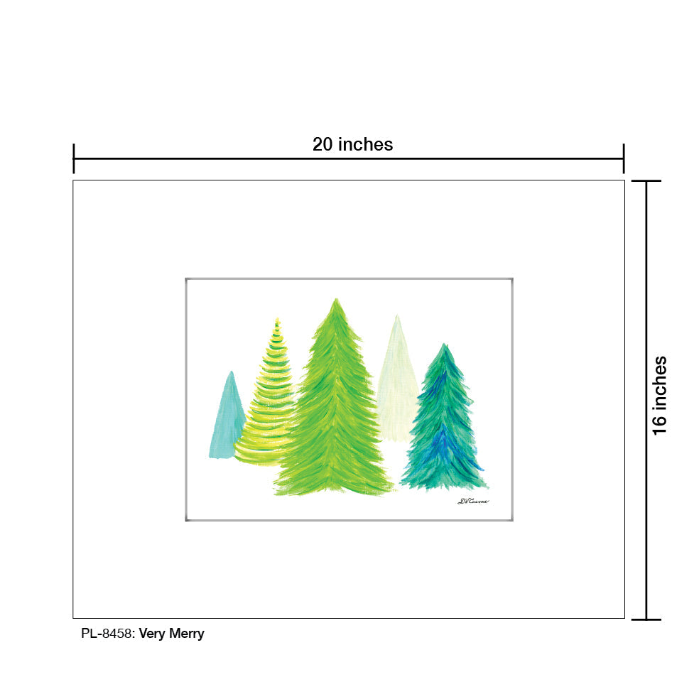 Very Merry, Print (#8458A)