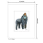 Gorilla, Print (#8719C)