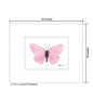 Lavender Pink Butterfly, Print (#8674F)