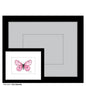 Pink Butterfly, Print (#8675F)
