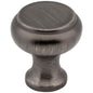 1-3/16" Diameter Satin Nickel Button Westbury Cabinet Knob