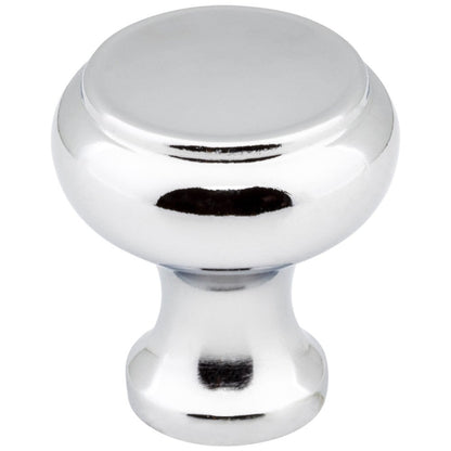 1-3/16" Diameter Satin Nickel Button Westbury Cabinet Knob