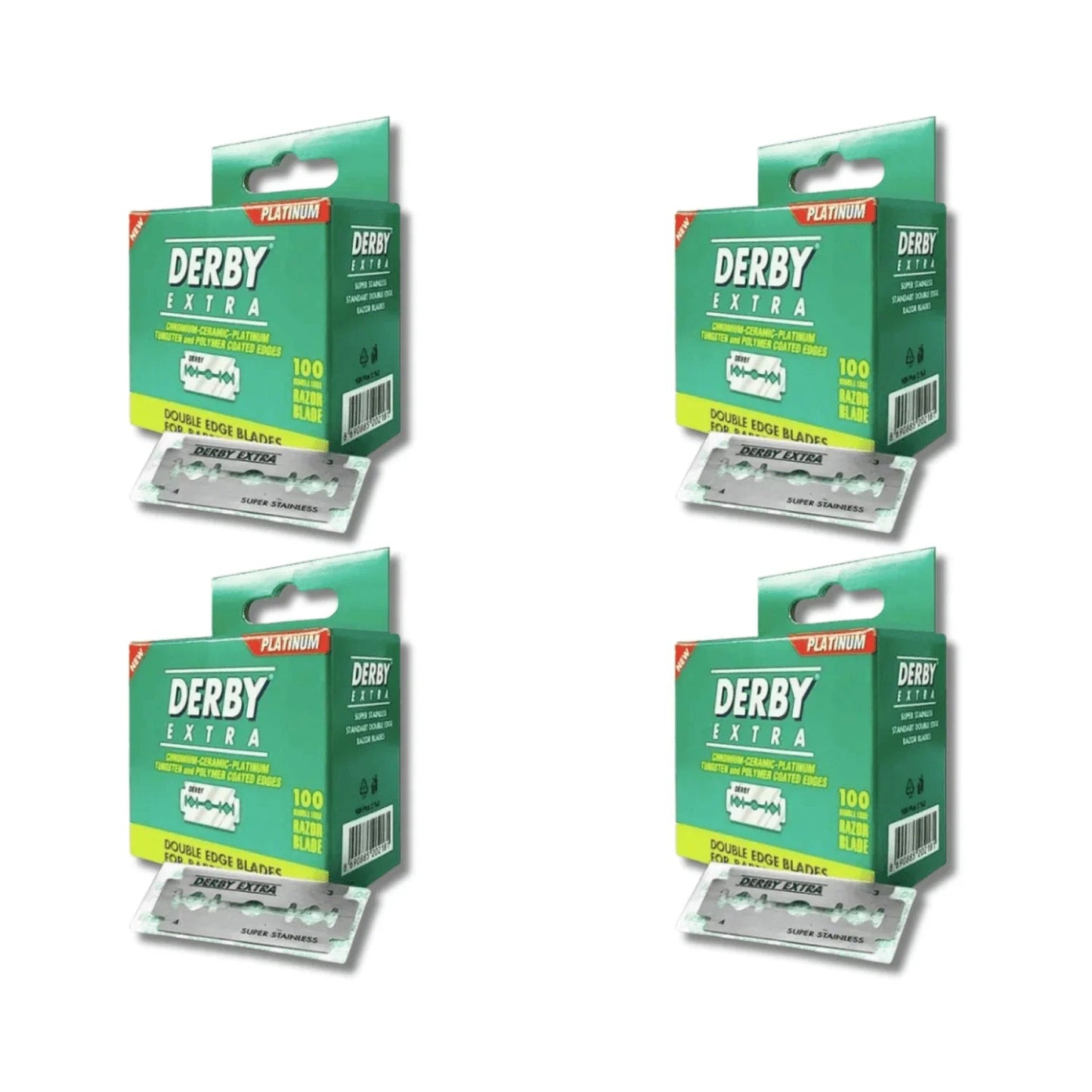 Derby Extra Mini Double Edge Razor Blades 100 Ct