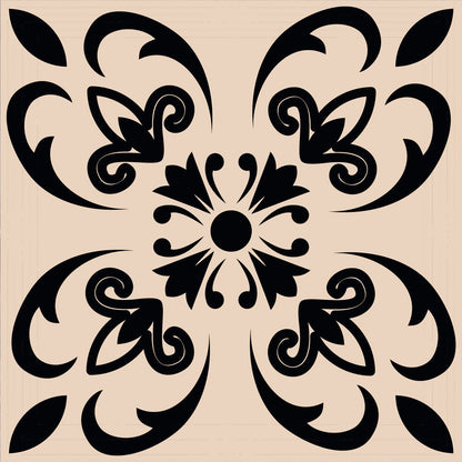 4" X 4" Mini Orchid Peel And Stick Removable Tiles