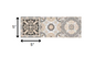 4" X 4" Espresso Brown Mosaic Peel And Stick Removable Tiles