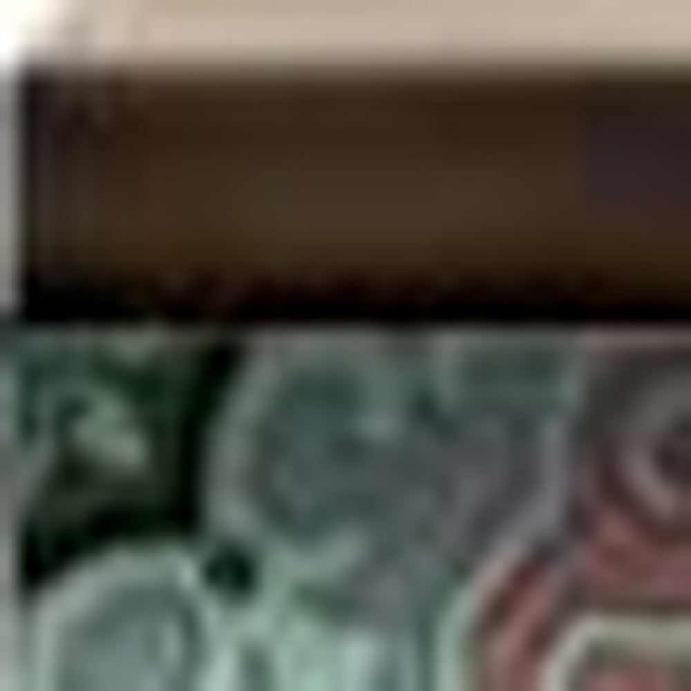 4" X 4" Vintage Green And Taupe Mosaic Peel And Stick Removable Tiles