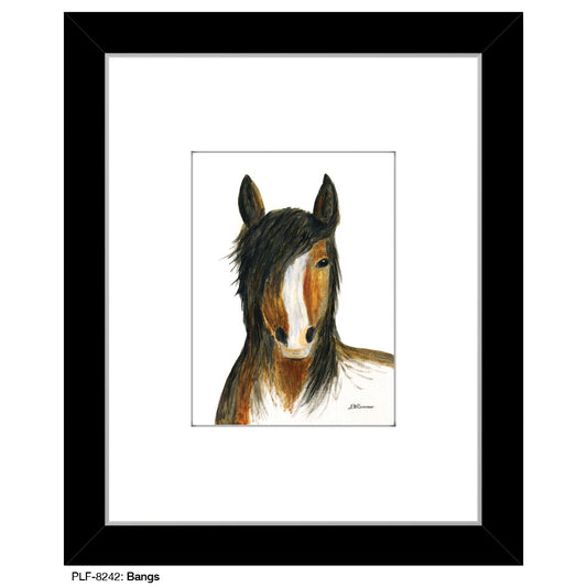 Bangs, Print (#8242A)
