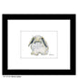 Bunny Lashes, Print (#8743A)