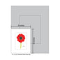 Anemone Red Close-Up, Print (#7269S)