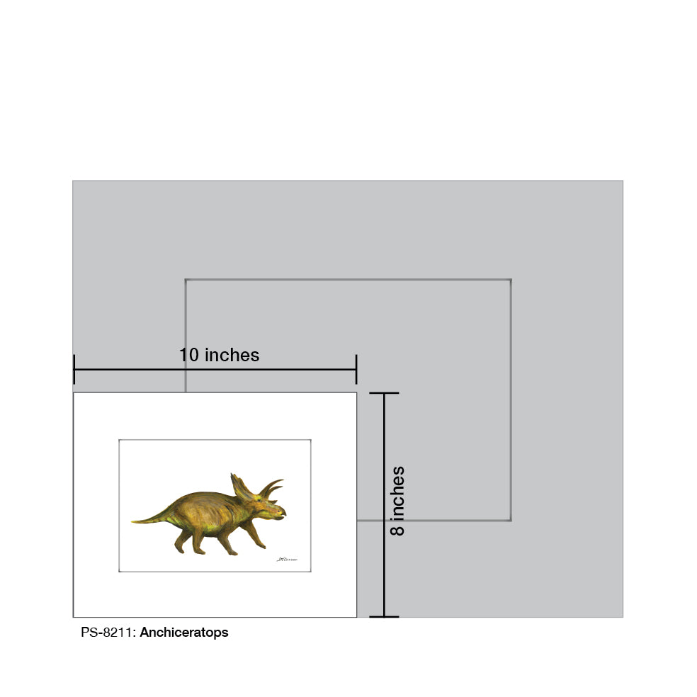 Anchiceratops, Print (#8211A)