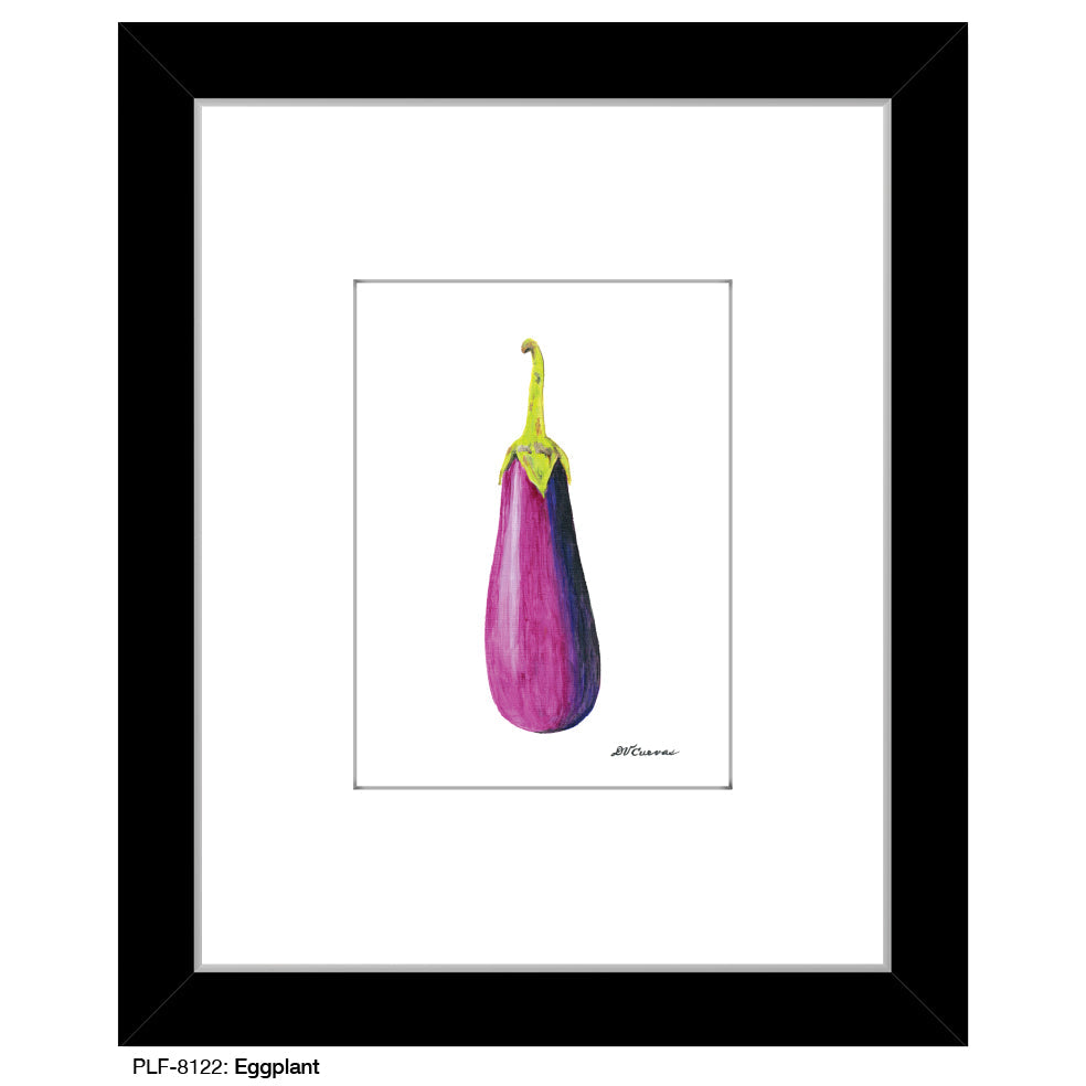 Eggplant, Print (#8122A)