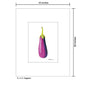 Eggplant, Print (#8122A)