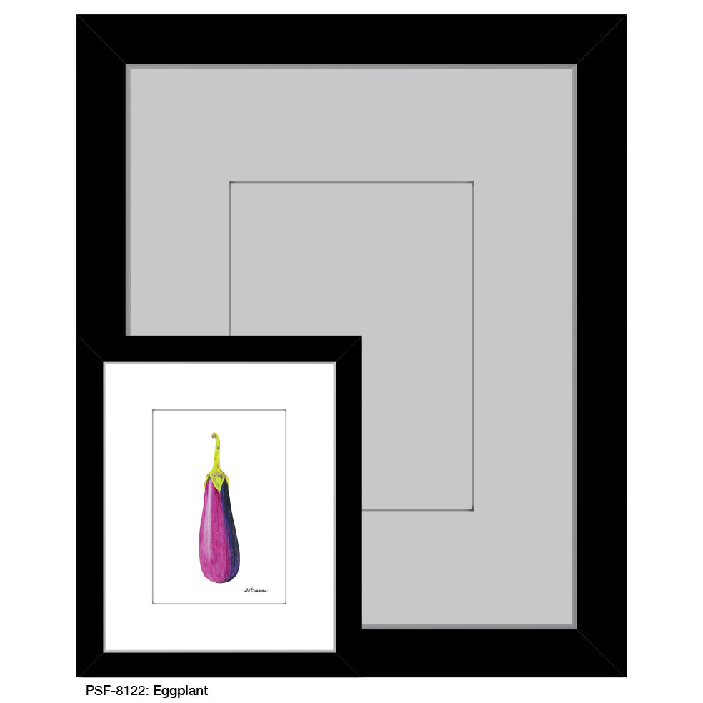 Eggplant, Print (#8122A)