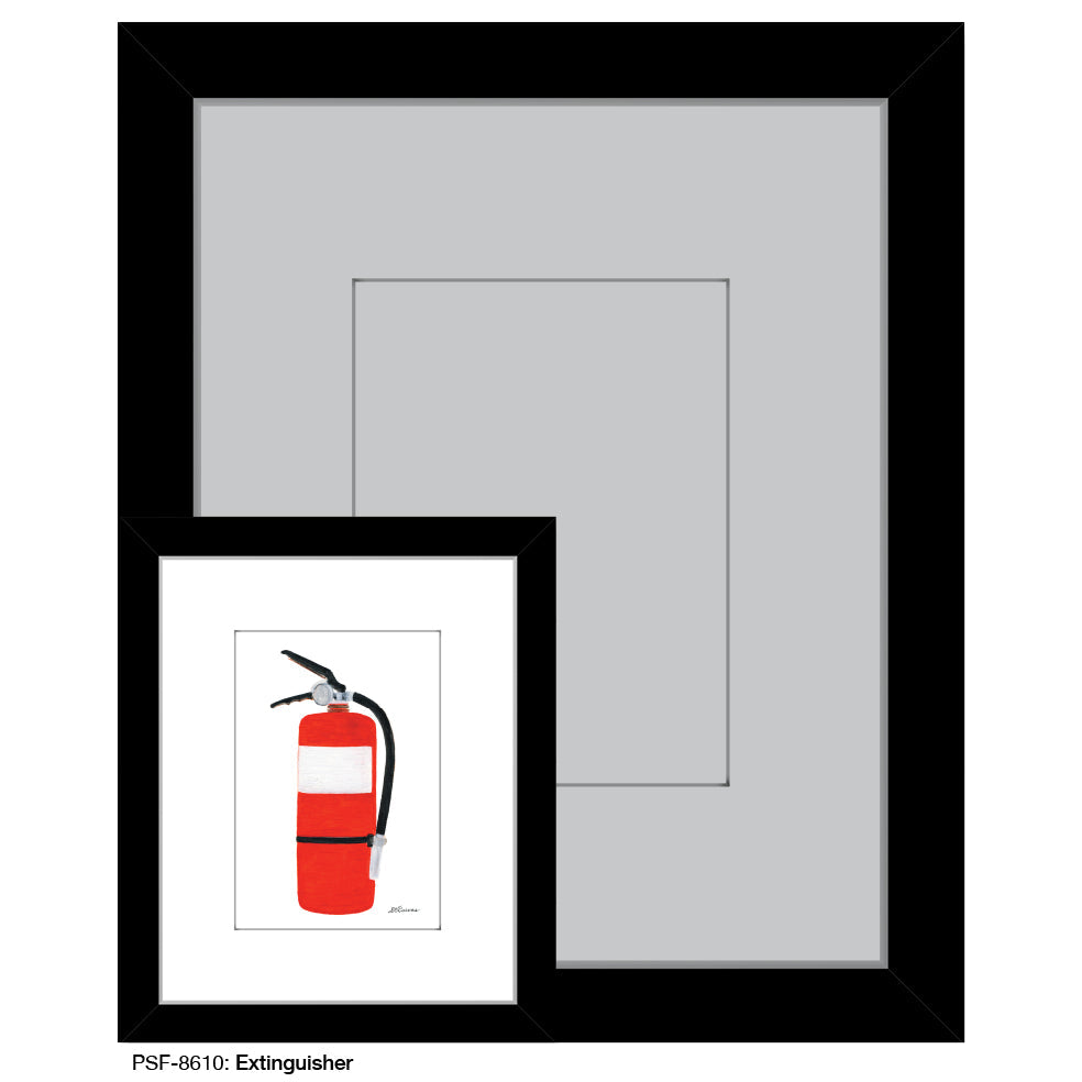 Extinguisher, Print (#8610C)