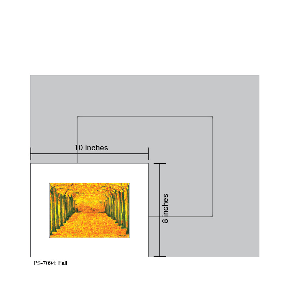 Fall, Print (#7094A)