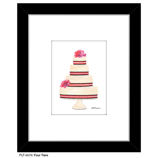 Four Tiers, Print (#8576A)