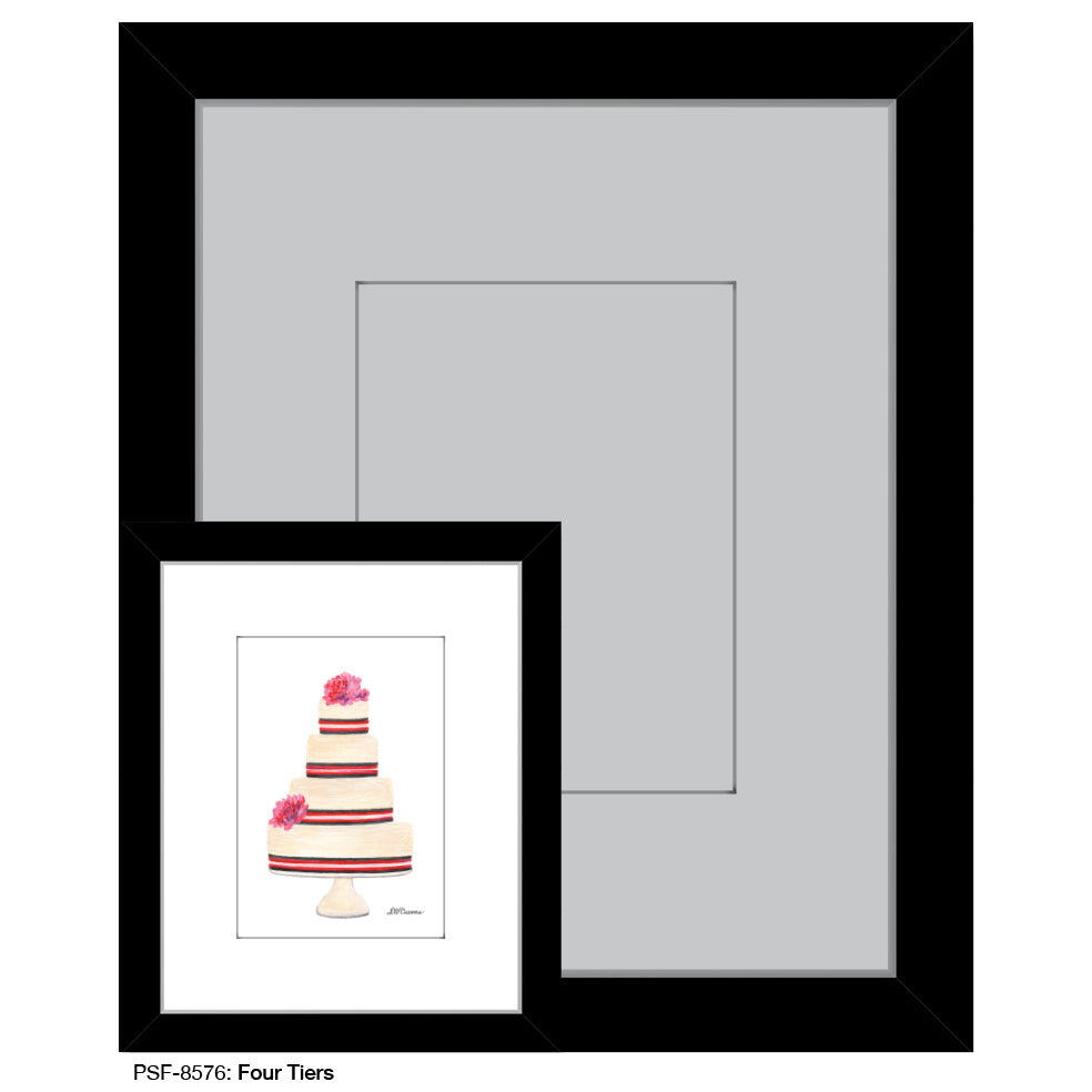 Four Tiers, Print (#8576A)