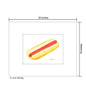 Hot Dog, Print (#8596B)