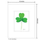 Irish Clover, Print (#8652B)