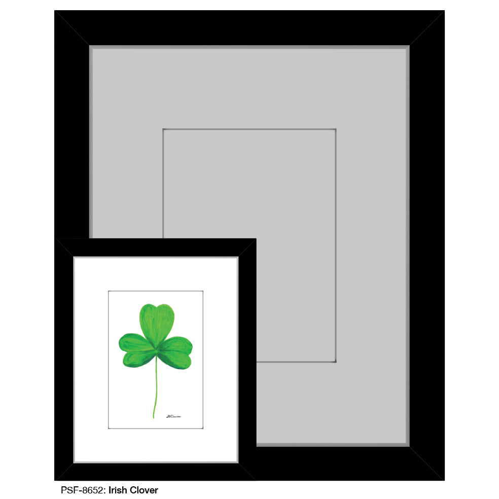 Irish Clover, Print (#8652B)