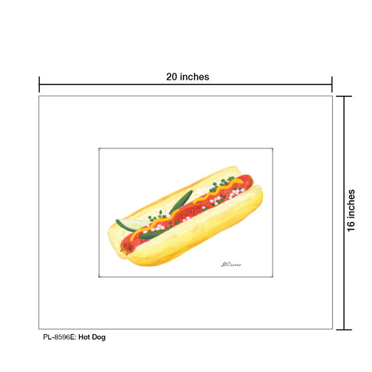 Hot Dog, Print (#8596E)