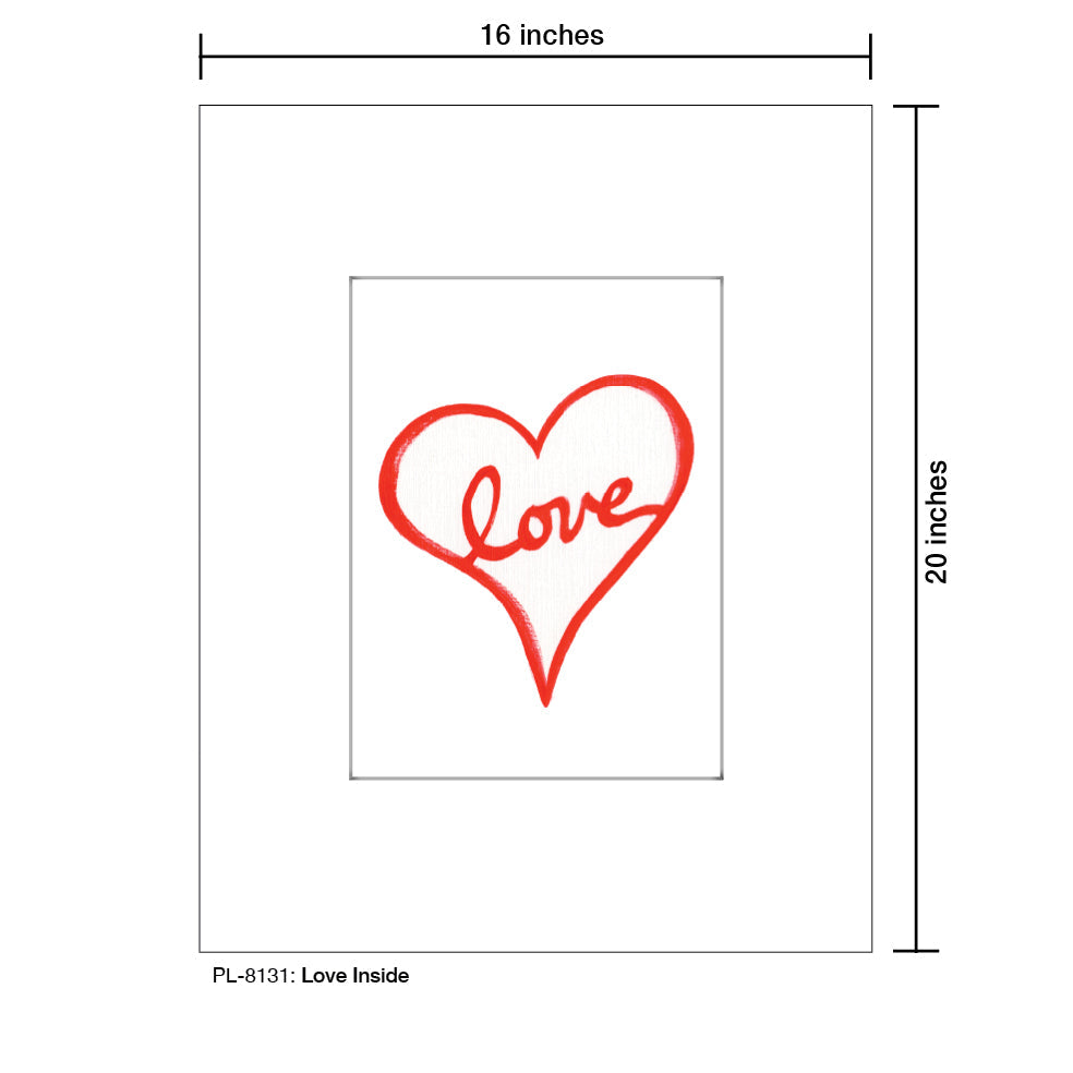Love Inside, Print (#8131A)