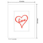 Love Inside, Print (#8131A)