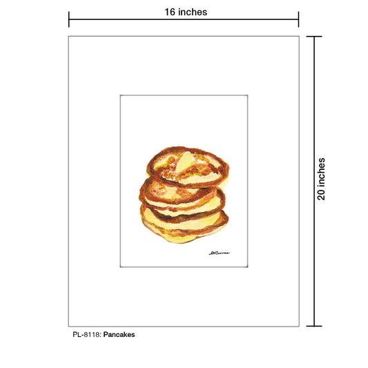 Pancakes, Print (#8118G)