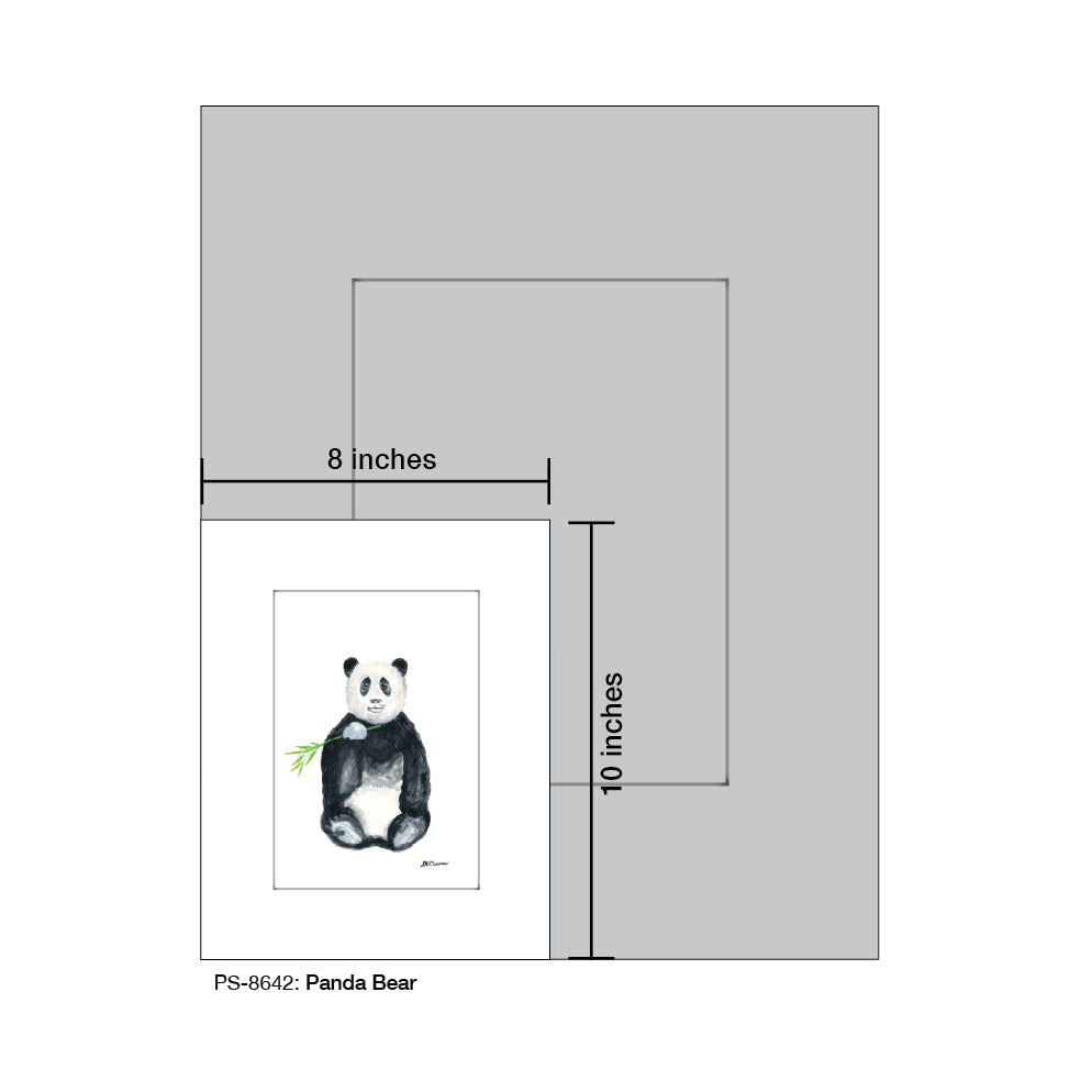Panda Bear, Print (#8642A)