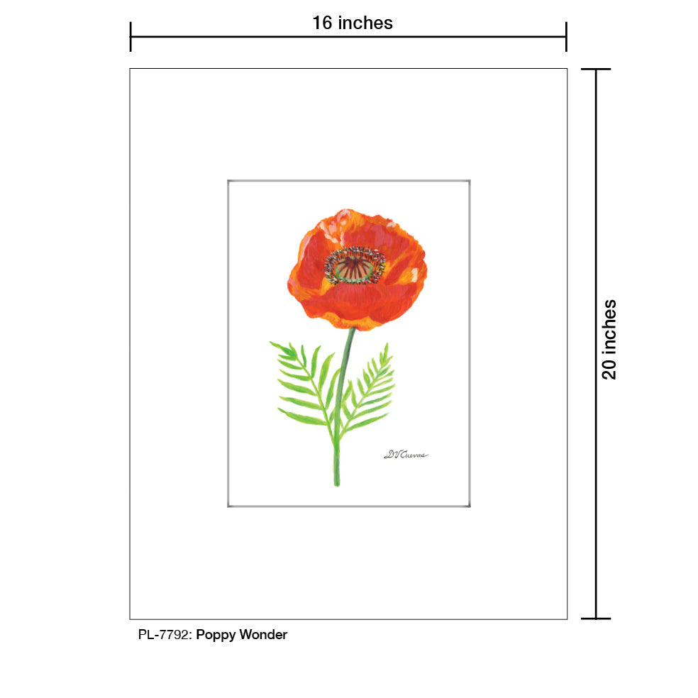 Poppy Wonder, Print (#7792A)