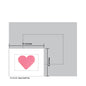 Heart Soft Pink, Print (#8232E)