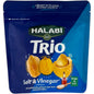 Halabi Trio Salt Vinegar Peanuts - 3 Flavor Crunchy Snack for Nuts Lovers