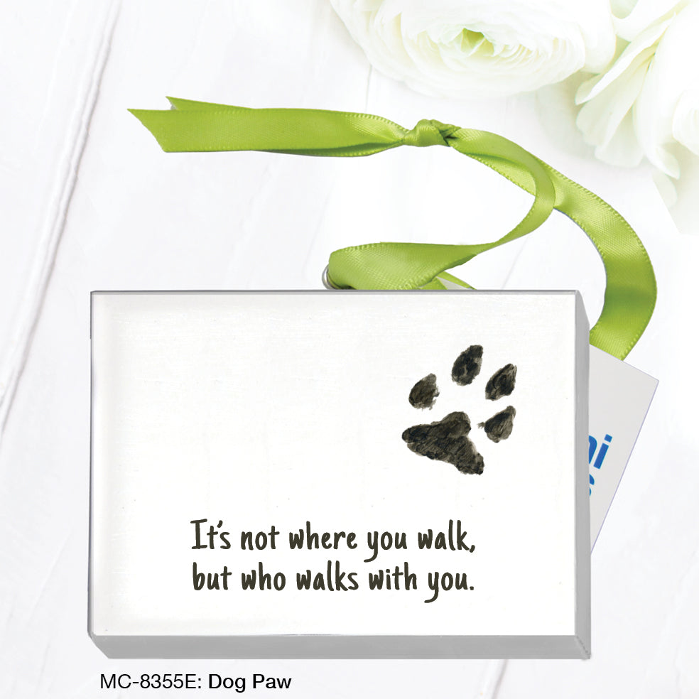 Dog Paw, Mini Canvas (MC-8355E)