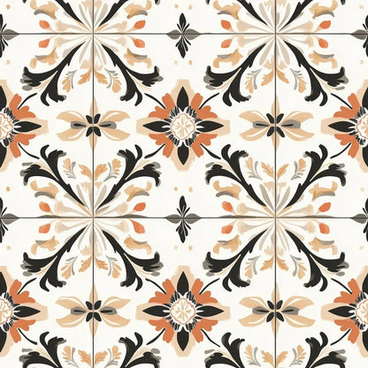 Valencia Bloom Tile Wallpaper