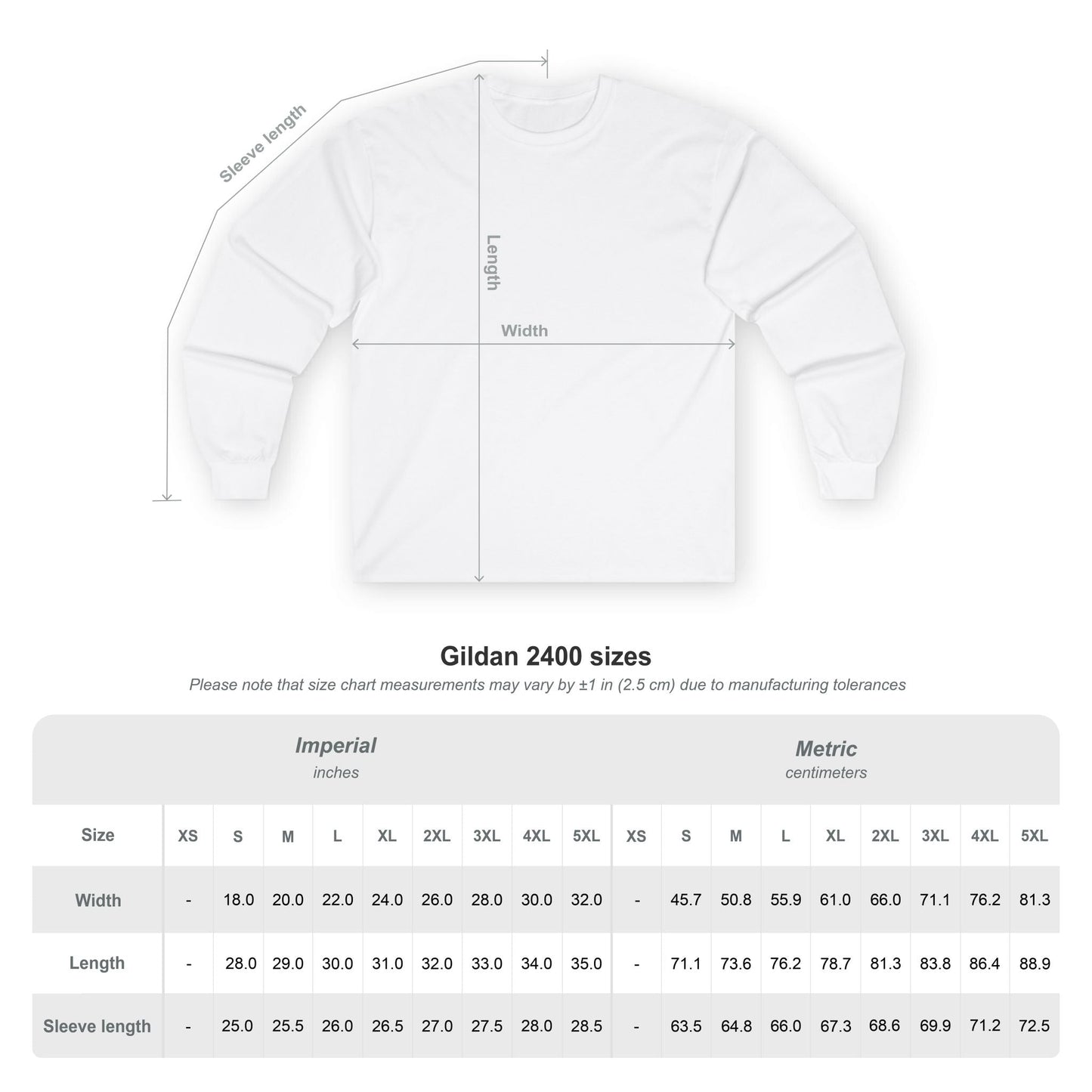 Game Day Adult Cotton Long Sleeve Tee