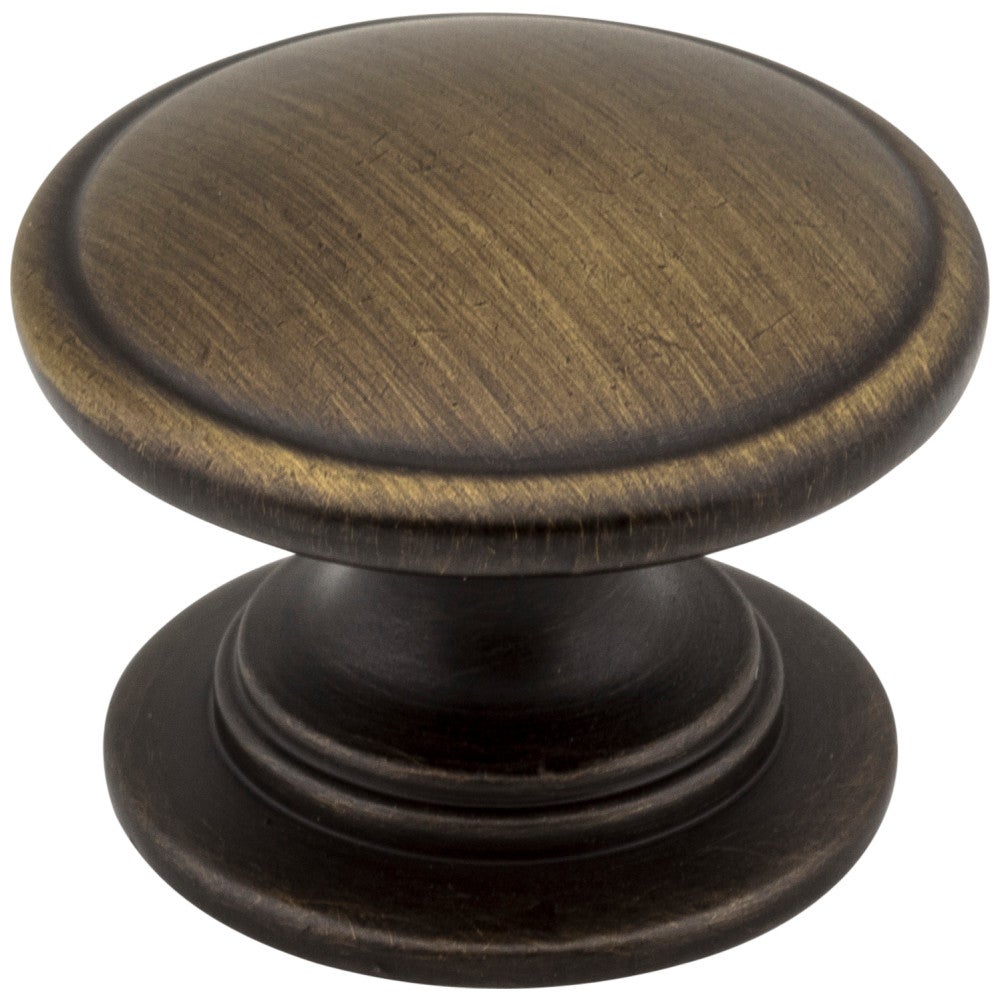 1-1/4" Diameter Satin Nickel Durham Cabinet Knob